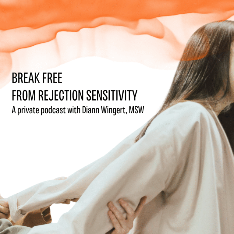Break Free Rejection Sensitivity Private Podcast LinkedIn Posts